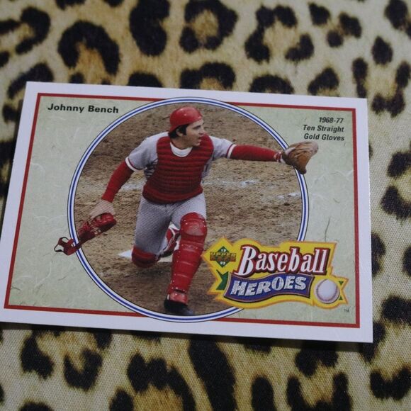 Johnny Bench 38 of 45 Baseball Card - Picture 1 of 2